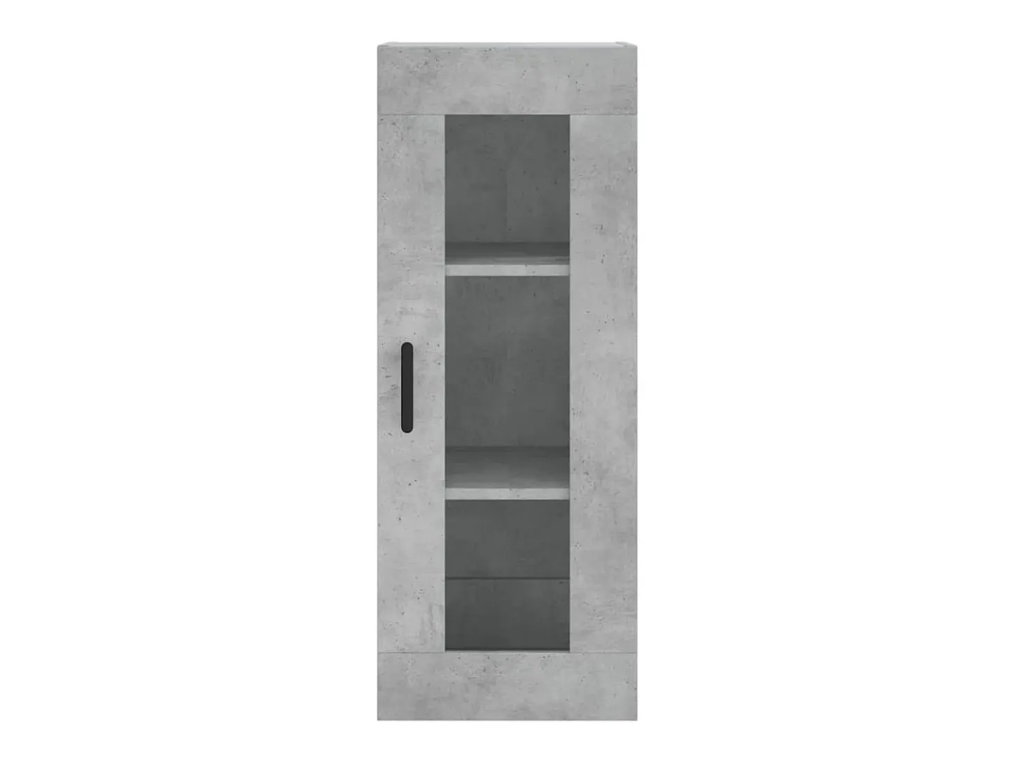 Aparador cómoda armario mueble organizador cocina salón salón alto 34,5 x 34 x 180 cm madera contrachapada gris 02_0034418