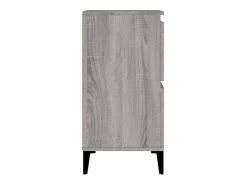 Aparador cómoda cómoda armario unidad de almacenamiento organizador cocina salón salonsonoma 60 x 35 x 70 cm madera contrachapada gris 02_0036413