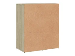 Aparador cómoda cómoda armario unidad de almacenamiento organizador cocina salón salón Sonoma 60 x 31 x 70 cm madera contrachapada marrón 02_0031594
