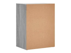 Aparador cómoda cómoda armario mueble organizador cocina salón salón Sonoma 60 x 39 x 80 cm madera contrachapada gris 02_0036418