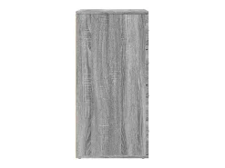 Aparador cómoda cómoda armario mueble organizador cocina salón salón Sonoma 60 x 39 x 80 cm madera contrachapada gris 02_0036418