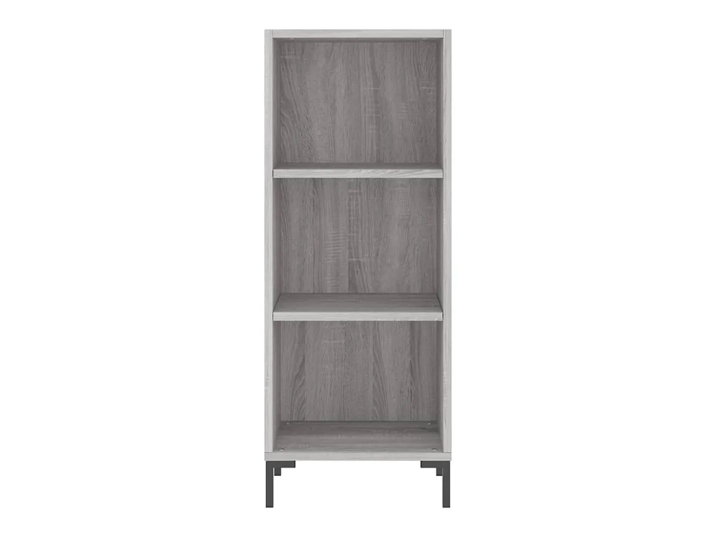 Aparador cómoda cómoda armario mueble organizador cocina salón salón alto Sonoma 34,5 x 34 x 180 cm madera contrachapada gris 02_0035330
