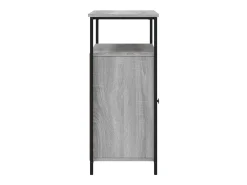 Aparador cómoda cómoda armario mueble organizador cocina salón salón Sonoma 100 x 35 x 80 cm madera contrachapada gris 02_0036252