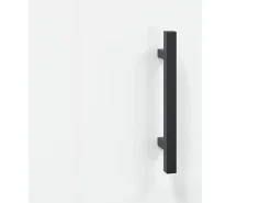 Aparador cómoda cómoda armario mueble organizador cocina salón brillante 69,5 x 34 x 90 cm madera contrachapada blanco 02_0030750