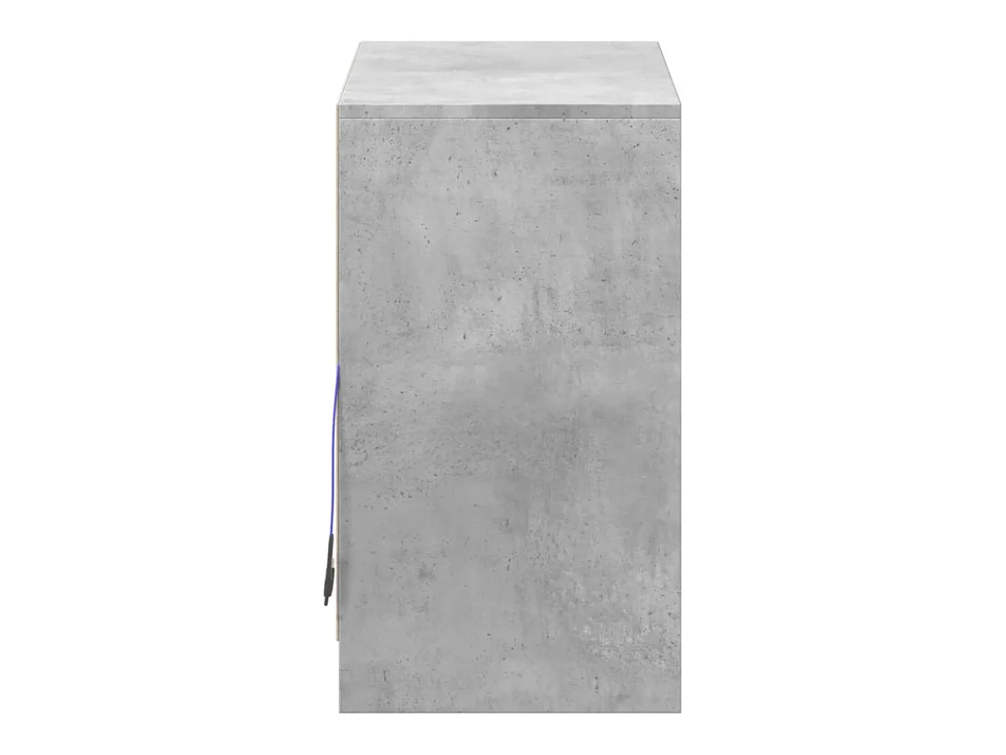 Aparador Cómoda Cómoda Armario Organizador Cocina Salón Salón con LED 72 x 34 x 61 cm Madera contrachapada Gris 02_0029806