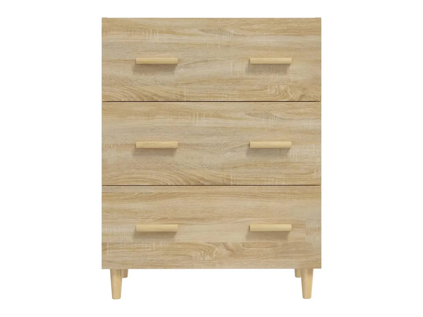 Aparador cómoda cómoda armario mueble organizador cocina salón salón Sonoma 70 x 34 x 90 cm madera contrachapada marrón 02_0031698