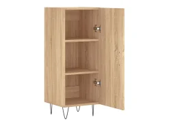 Aparador cómoda cómoda armario mueble organizador cocina salón salón Sonoma 34,5 x 34 x 90 cm madera contrachapada marrón 02_0031527