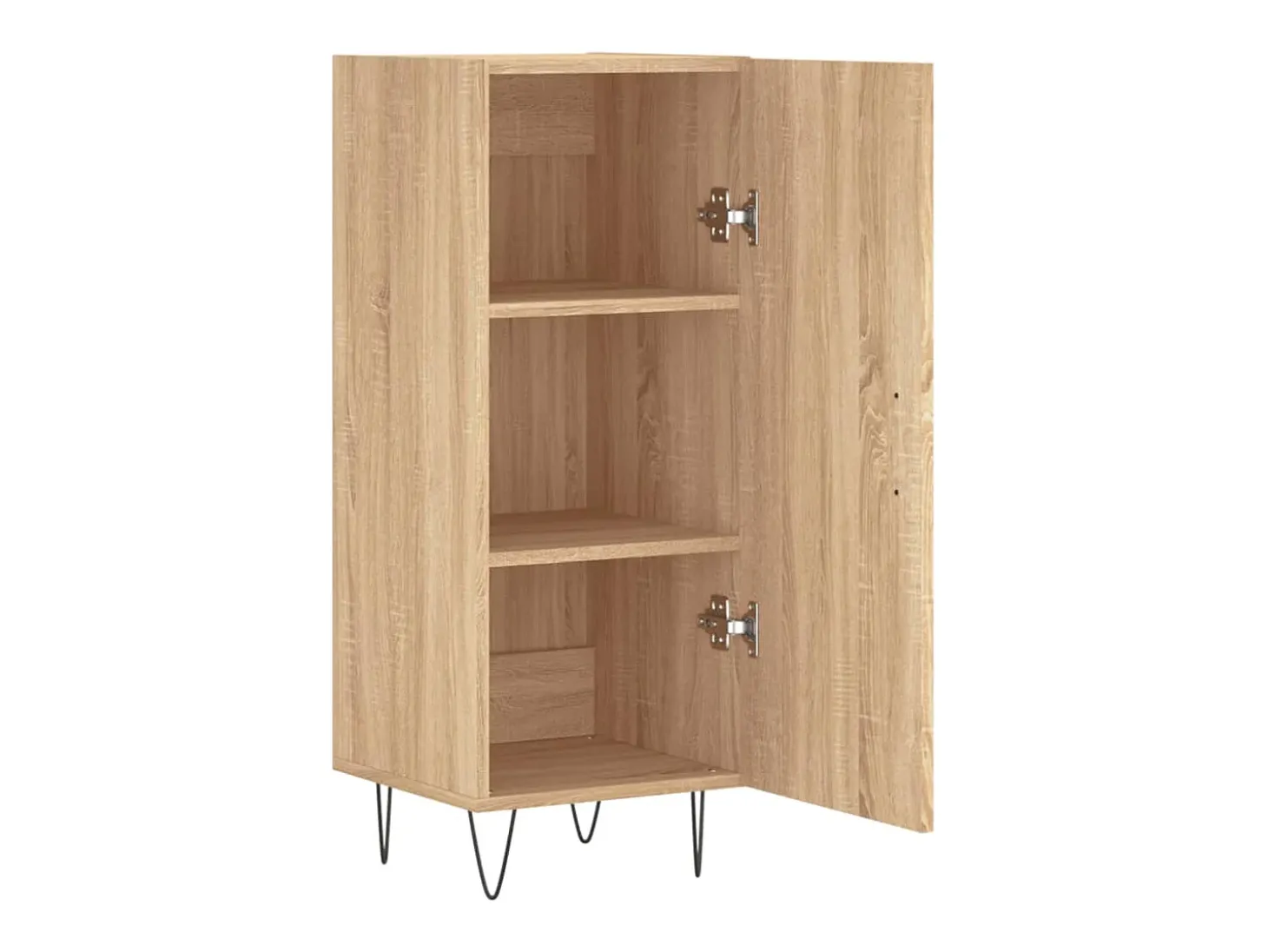 Aparador cómoda cómoda armario mueble organizador cocina salón salón Sonoma 34,5 x 34 x 90 cm madera contrachapada marrón 02_0031527
