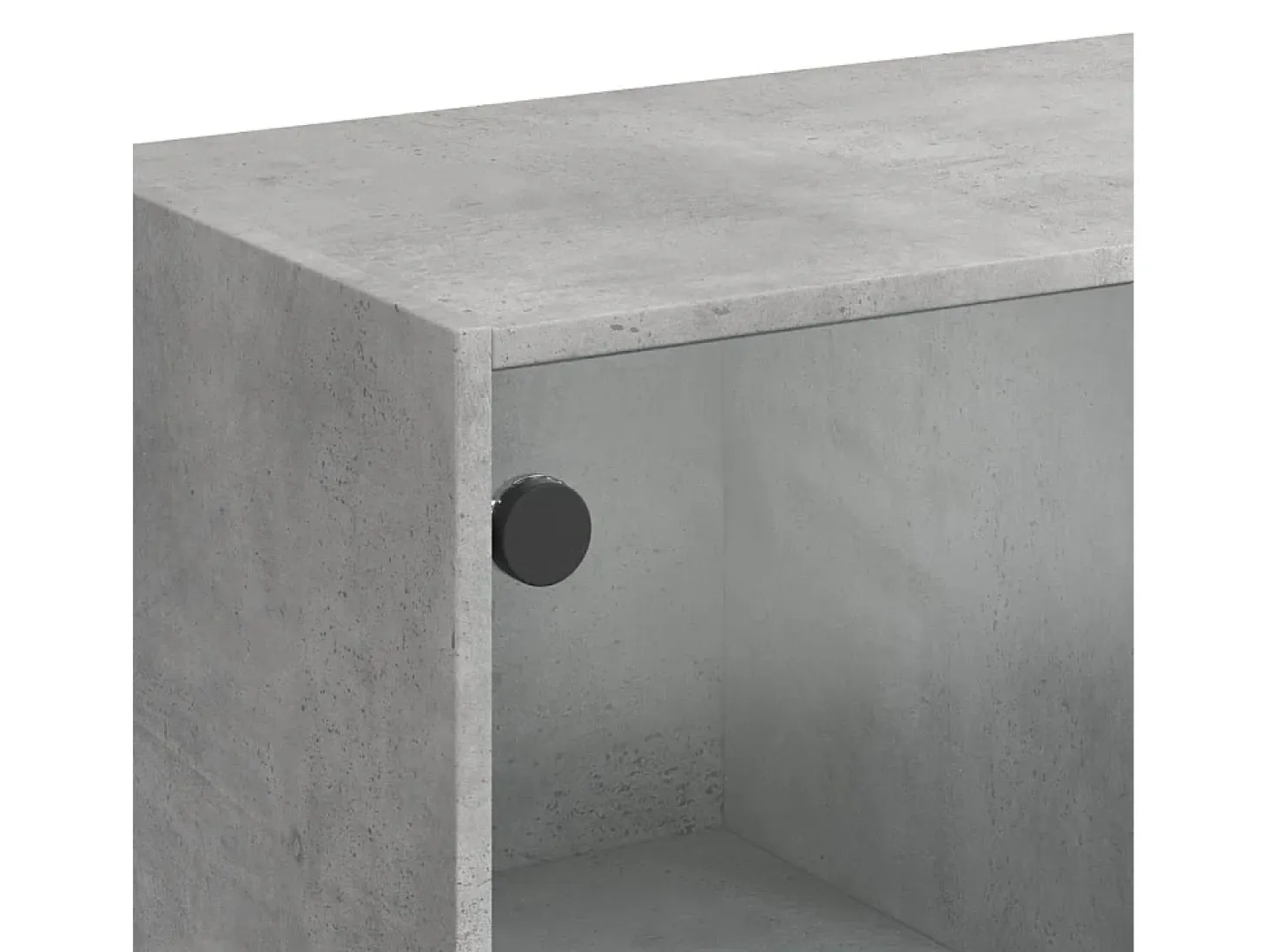 Aparador cómoda cómoda armario mueble organizador cocina salón salón alto con puertas 68 x 37 x 142 cm madera contrachapada gris 02_0032241