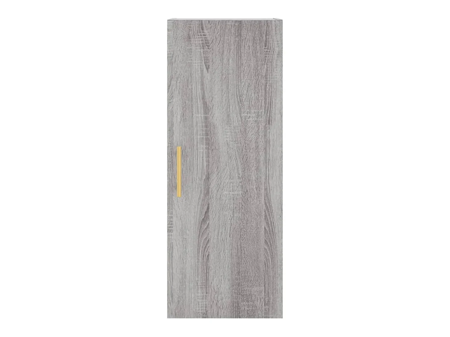 Aparador cómoda cómoda armario mueble organizador cocina salón salón alto Sonoma 34,5 x 34 x 180 cm madera contrachapada gris 02_0035301