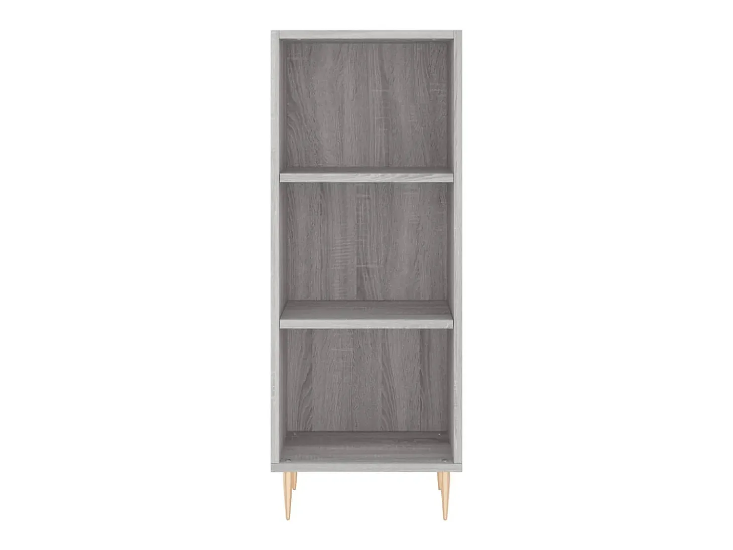 Aparador cómoda cómoda armario mueble organizador cocina salón salón alto Sonoma 34,5 x 34 x 180 cm madera contrachapada gris 02_0035301