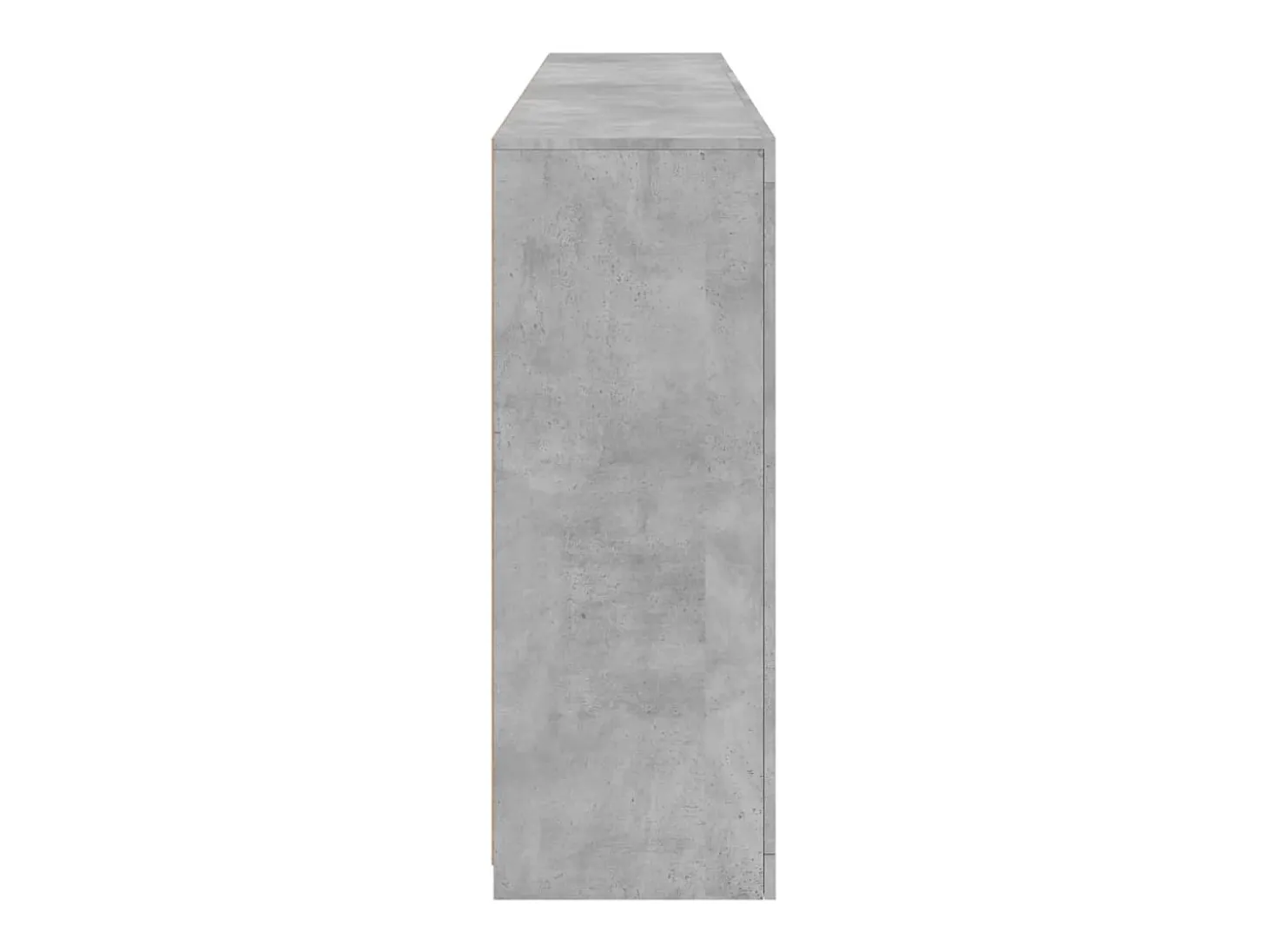 Aparador cómoda cómoda armario mueble organizador cocina salón salón con luces LED 181,5 x 37 x 100 cm gris 02_0029985