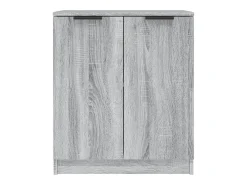 Aparador cómoda cómoda armario unidad de almacenamiento organizador cocina salón salonsonoma 60 x 30 x 70 cm madera contrachapada gris 02_0036381