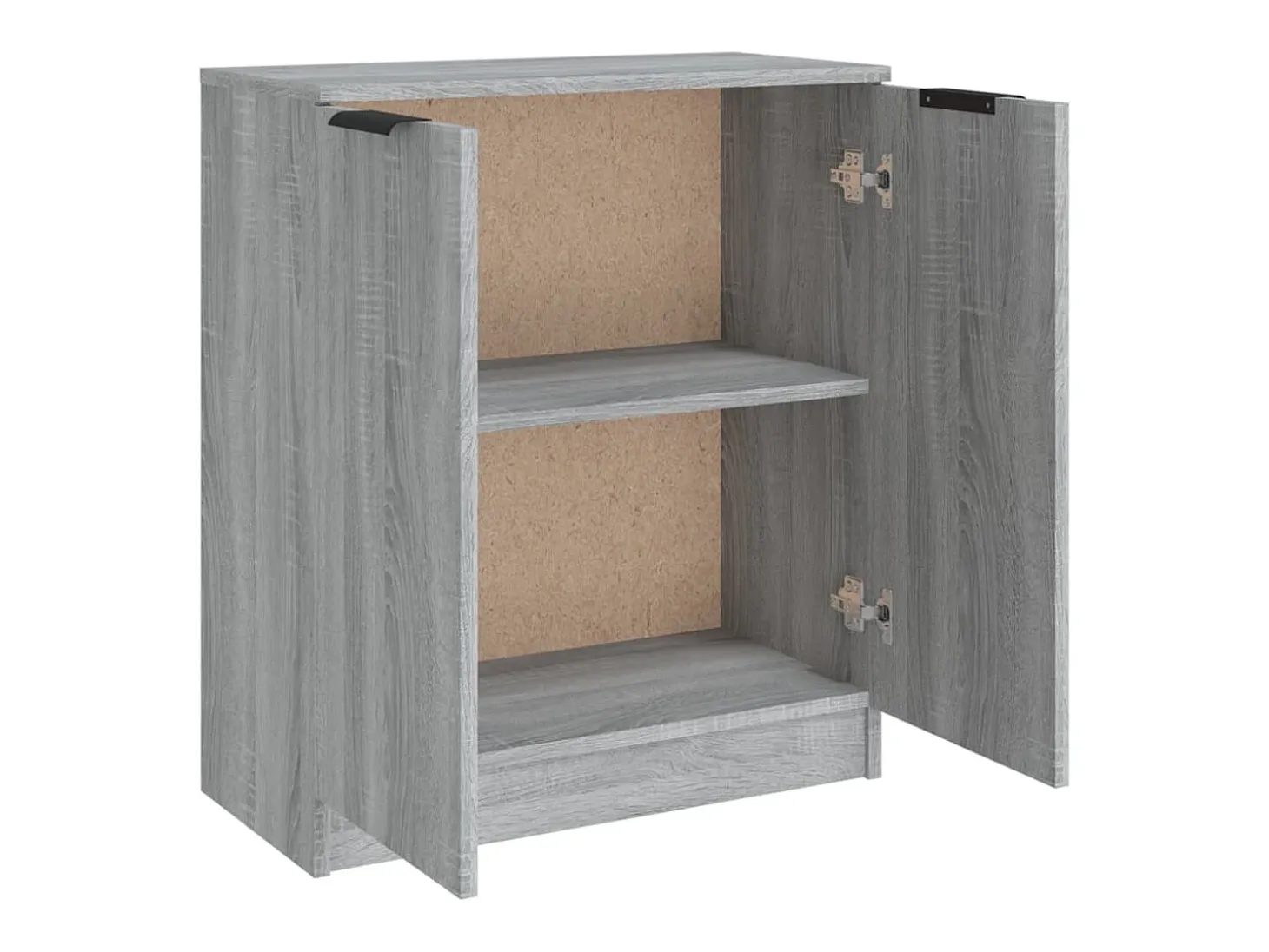 Aparador cómoda cómoda armario unidad de almacenamiento organizador cocina salón salonsonoma 60 x 30 x 70 cm madera contrachapada gris 02_0036381