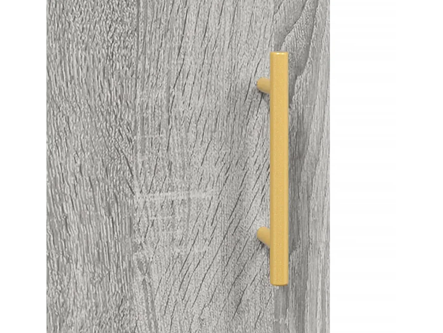 Aparador cómoda cómoda armario mueble organizador cocina salón salón alto Sonoma 69,5 x 34 x 180 cm madera contrachapada gris 02_0035607
