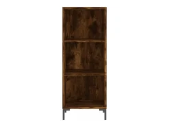 Aparador cómoda cómoda armario mueble organizador cocina salón salón alto 34,5 x 34 x 180 cm madera contrachapada marrón 02_0033286