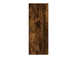 Aparador cómoda cómoda armario mueble organizador cocina salón salón alto 34,5 x 34 x 180 cm madera contrachapada marrón 02_0033286