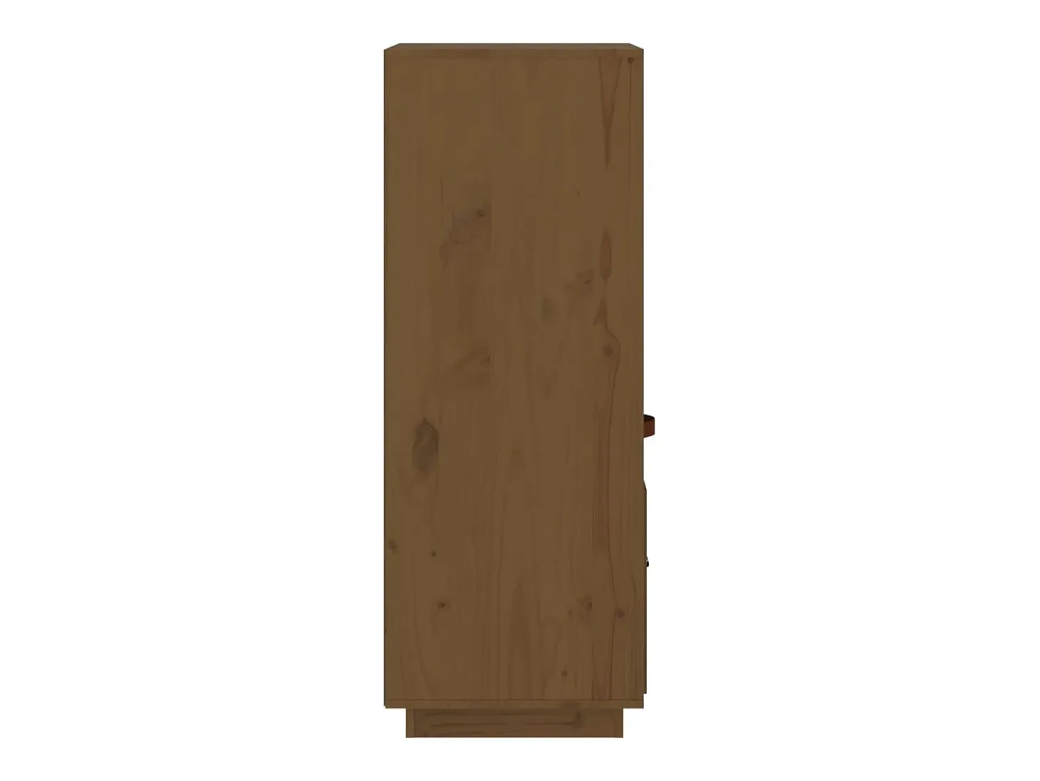 Aparador cómoda cómoda armario mueble organizador cocina salón salón alto 34 x 40 x 108,5 cm madera maciza de pino marrón 02_0034752