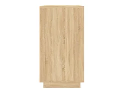 Aparador cómoda cómoda armario unidad de almacenamiento organizador cocina salón salón Sonoma 80 x 34 x 75 cm madera contrachapada marrón 02_0031719