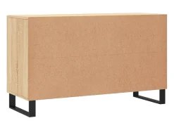 Aparador cómoda cómoda armario mueble organizador cocina salón salón Sonoma 100 x 36 x 60 cm madera contrachapada marrón 02_0031470