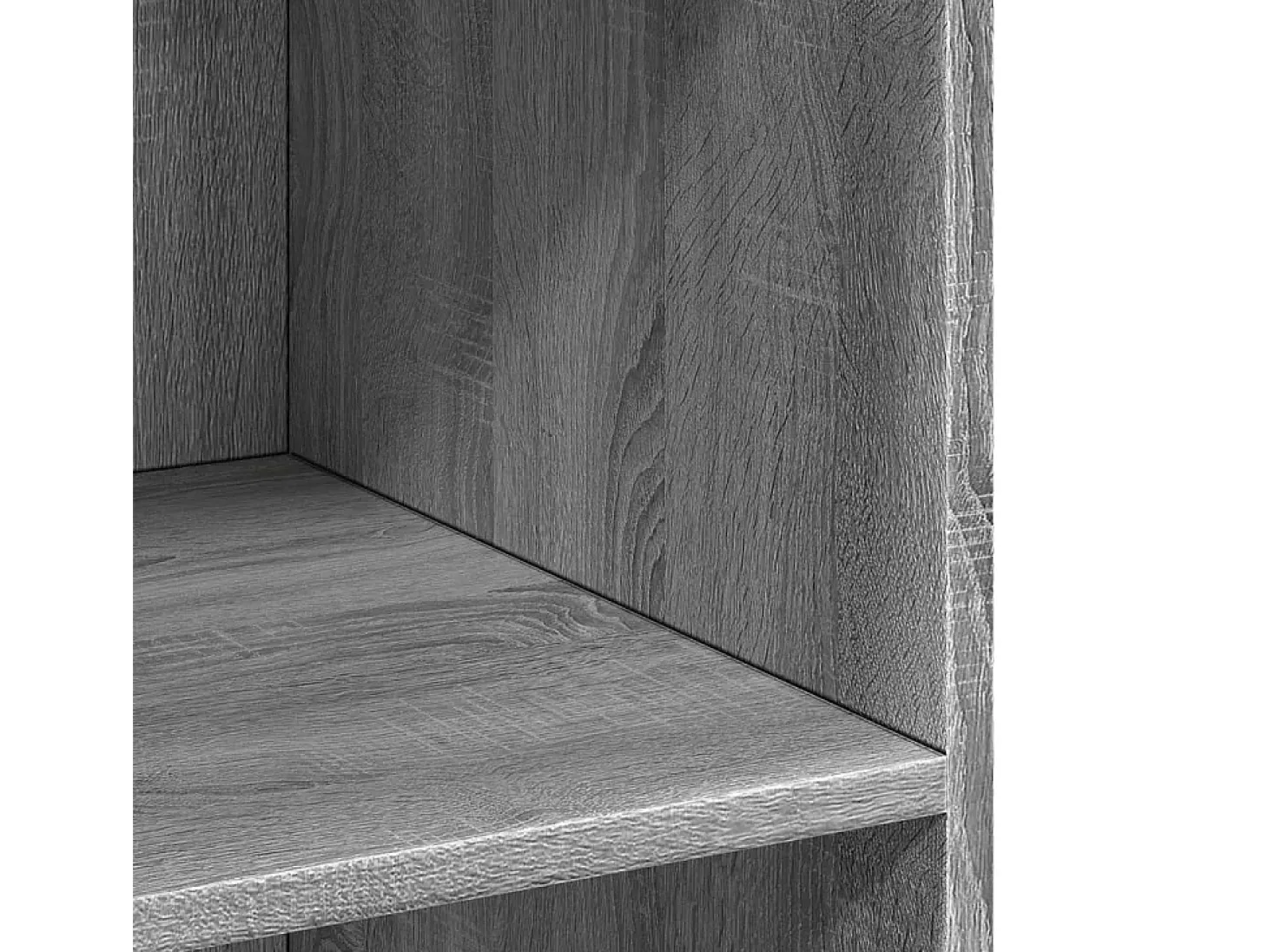 Aparador cómoda cómoda armario unidad de almacenamiento organizador cocina salón salón Sonoma 70 x 41 x 93 cm madera contrachapada gris 02_0036521