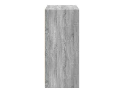 Aparador cómoda cómoda armario unidad de almacenamiento organizador cocina salón salón Sonoma 70 x 41 x 93 cm madera contrachapada gris 02_0036521