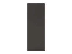 Aparador cómoda cómoda armario mueble organizador cocina salón salón 67 x 39 x 107 cm acero negro 02_0036011