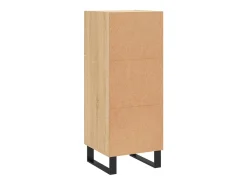 Aparador cómoda cómoda armario mueble organizador cocina salón salón Sonoma 34,5 x 34 x 90 cm madera contrachapada marrón 02_0031531
