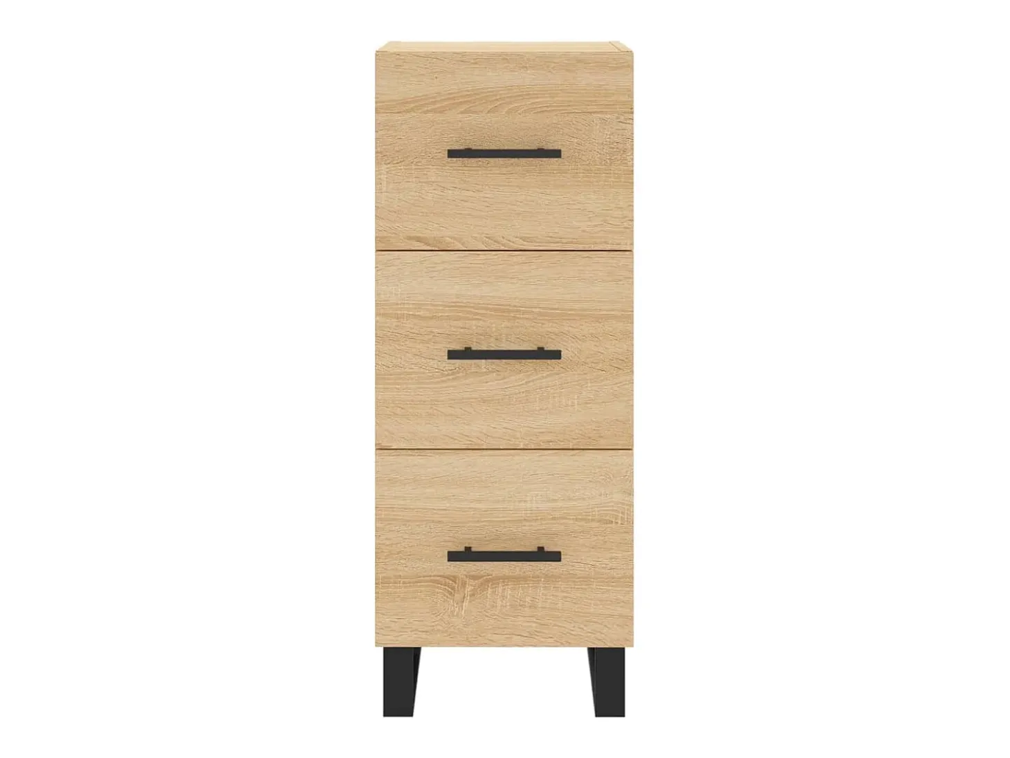 Aparador cómoda cómoda armario mueble organizador cocina salón salón Sonoma 34,5 x 34 x 90 cm madera contrachapada marrón 02_0031531