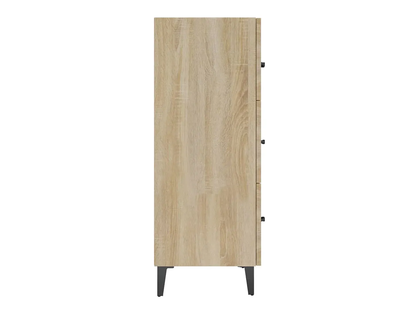 Aparador cómoda cómoda armario mueble organizador cocina salón salón Sonoma 69,5 x 34 x 90 cm madera contrachapada marrón 02_0031641