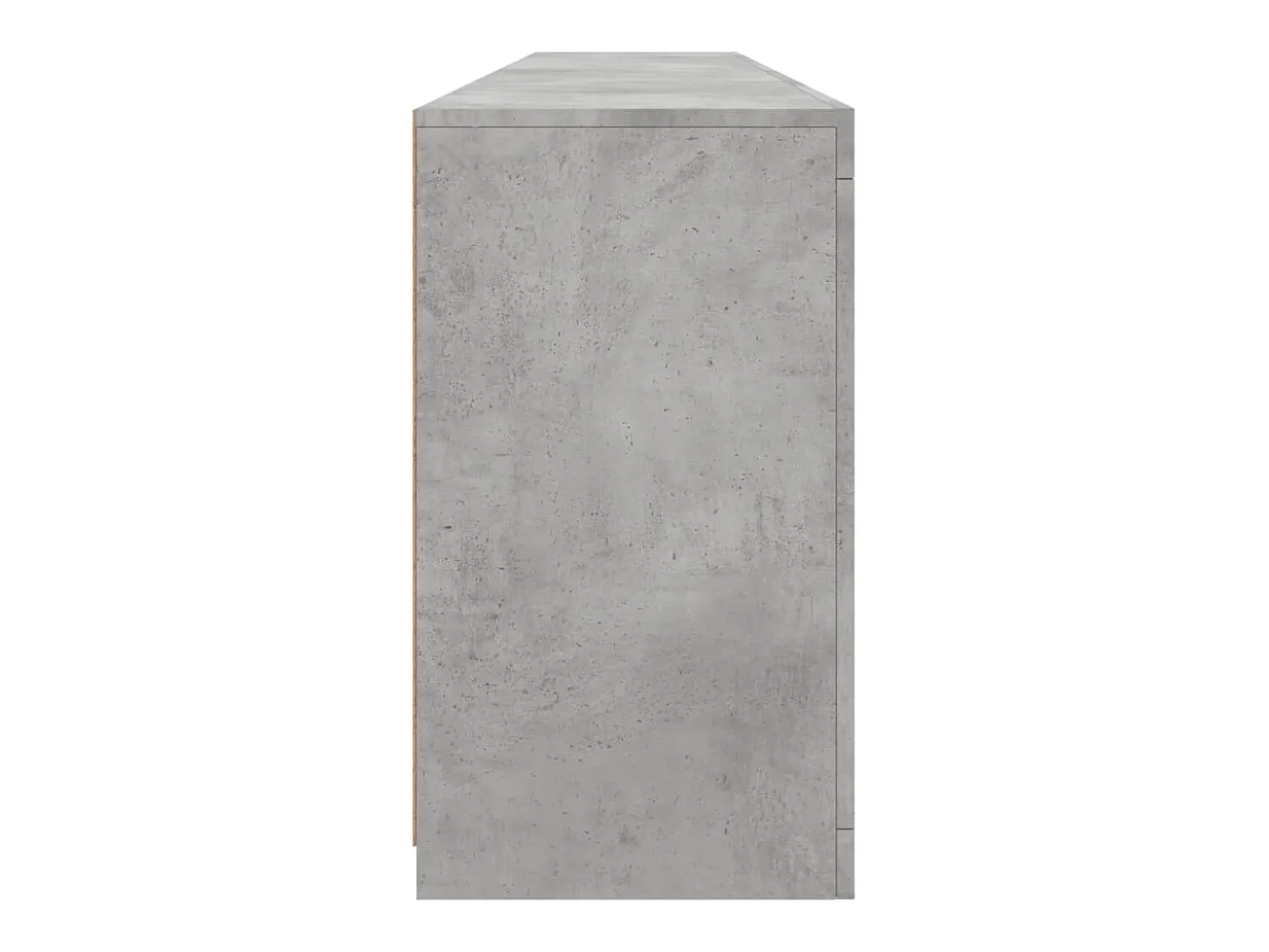 Aparador cómoda cómoda armario mueble organizador cocina salón salón con luces LED 202 x 37 x 67 cm gris 02_0029991