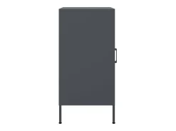 Aparador cómoda cómoda armario mueble organizador cocina salón salón 36 x 39 x 79 cm acero antracita 02_0029695