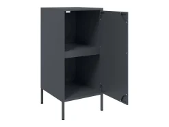 Aparador cómoda cómoda armario mueble organizador cocina salón salón 36 x 39 x 79 cm acero antracita 02_0029695