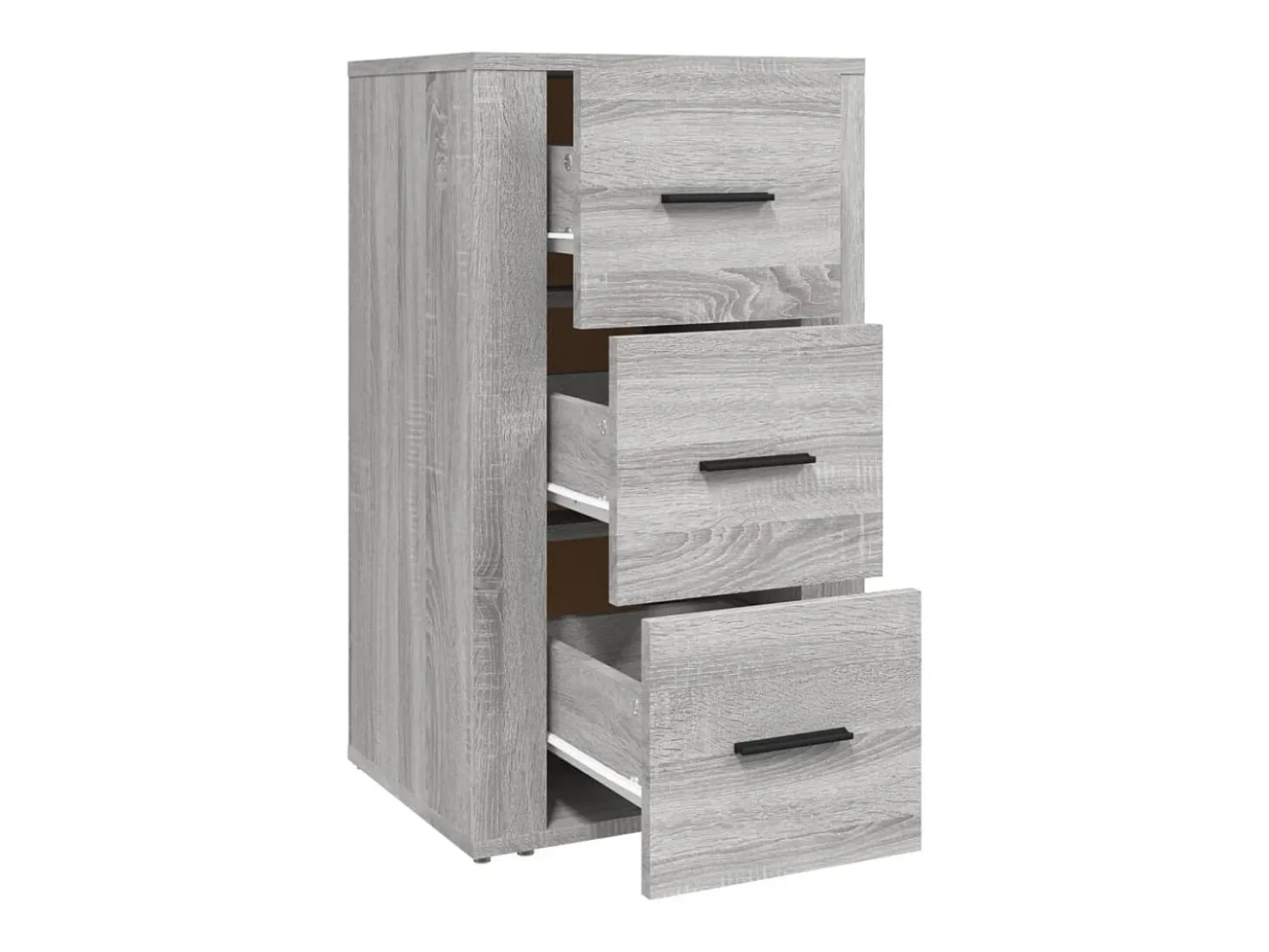 Aparador cómoda cómoda armario unidad de almacenamiento organizador cocina salón salonsonoma 40 x 33 x 70 cm madera contrachapada gris 02_0036353