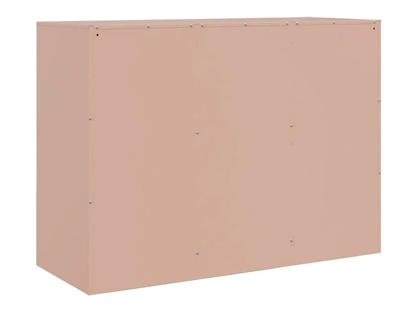 Aparador cómoda cómoda armario mueble organizador cocina salón salón 99 x 39 x 73 cm acero rosa 02_0036219