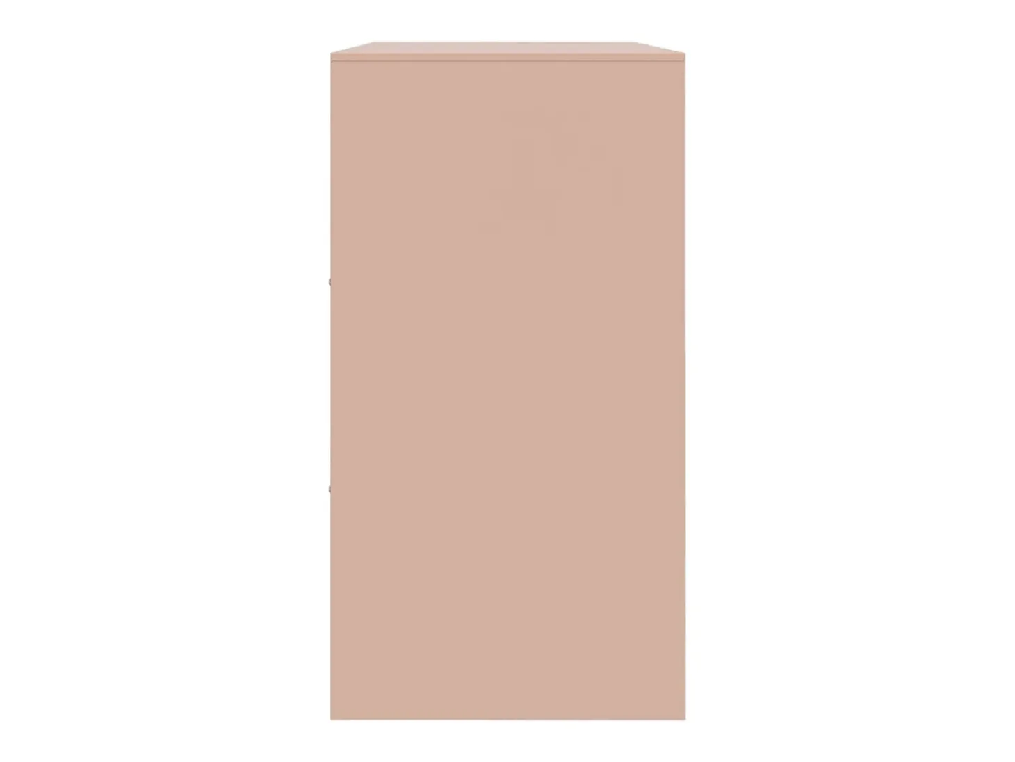 Aparador cómoda cómoda armario mueble organizador cocina salón salón 99 x 39 x 73 cm acero rosa 02_0036219
