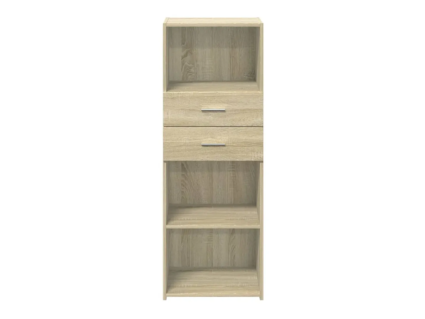 Aparador cómoda cómoda armario mueble organizador cocina salón salón alto Sonoma 45 x 42,5 x 124 cm madera contrachapada marrón 02_0034065