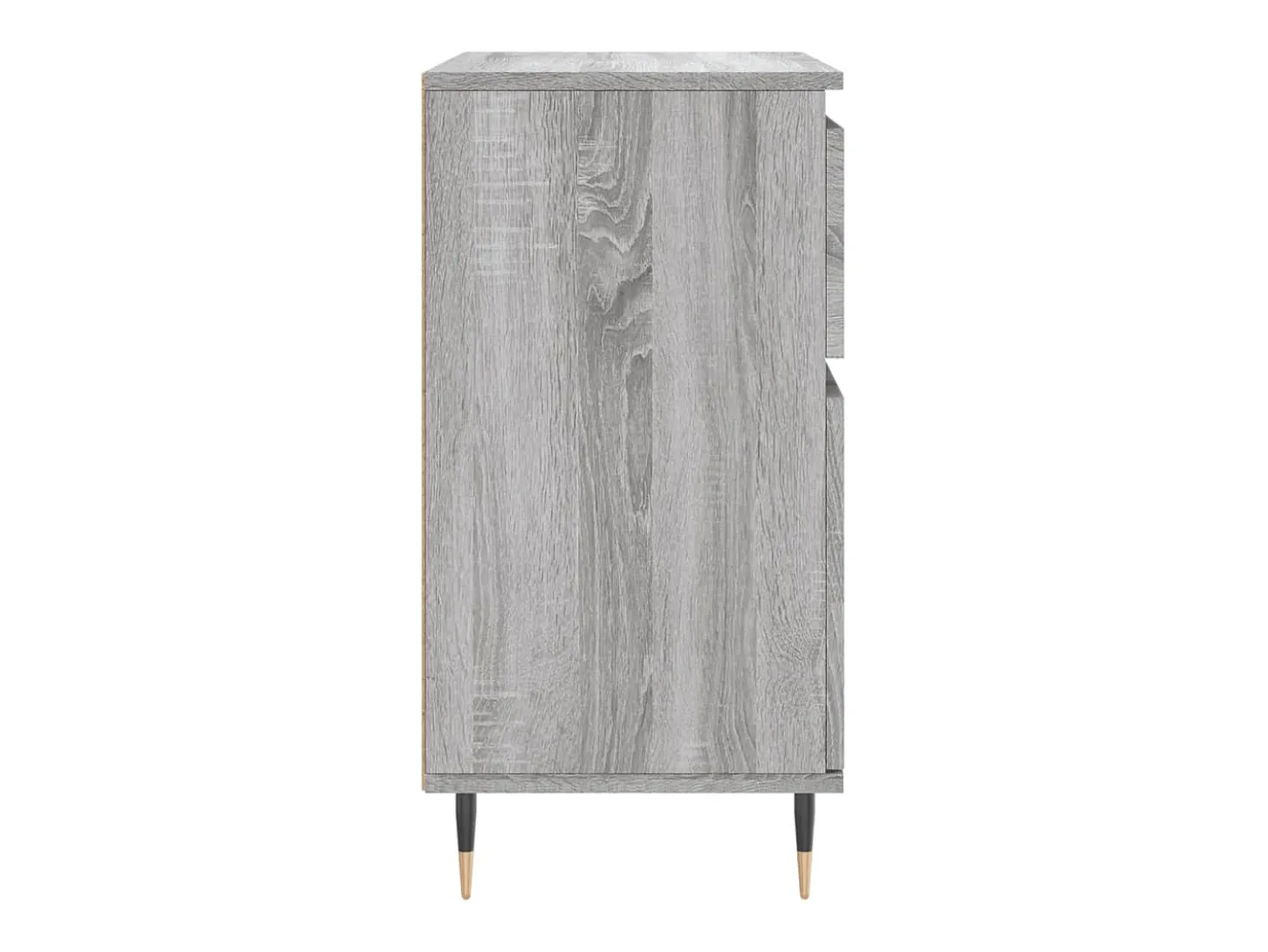 Aparador cómoda cómoda armario unidad de almacenamiento organizador cocina salón salón Sonoma 60 x 35 x 70 cm madera contrachapada gris 02_0036395