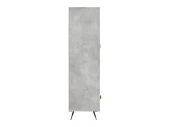 Aparador cómoda cómoda armario mueble organizador cocina salón salón alto 69,5 x 31 x 115 cm madera contrachapada gris 02_0034477