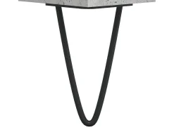 Aparador cómoda cómoda armario mueble organizador cocina salón salón 34,5 x 34 x 90 cm madera contrachapada gris 02_0031880