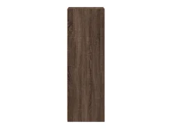 Aparador cómoda cómoda armario mueble organizador cocina salón salón alto 45 x 41 x 124 cm madera contrachapada marrón 02_0033718