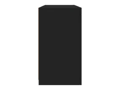 Aparador cómoda cómoda armario mueble organizador cocina salón salón con luces LED 123 x 37 x 67 cm negro 02_0030012