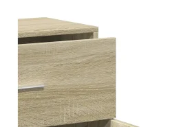Aparador cómoda cómoda armario unidad de almacenamiento organizador cocina salón salón Sonoma 60 x 31 x 70 cm madera contrachapada marrón 02_0031592