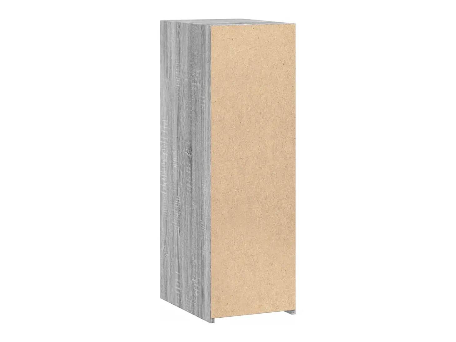 Aparador cómoda cómoda armario unidad de almacenamiento organizador cocina salón salón Sonoma 30 x 41 x 93 cm madera contrachapada gris 02_0036291