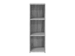 Aparador cómoda cómoda armario unidad de almacenamiento organizador cocina salón salón Sonoma 30 x 41 x 93 cm madera contrachapada gris 02_0036291
