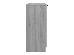 Aparador cómoda cómoda armario unidad de almacenamiento organizador cocina salón salonsonoma 60 x 30 x 70 cm madera contrachapada gris 02_0036379