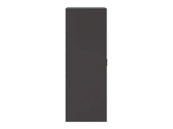 Aparador cómoda cómoda armario mueble organizador cocina salón salón 34,5 x 39 x 107 cm acero negro 02_0035915