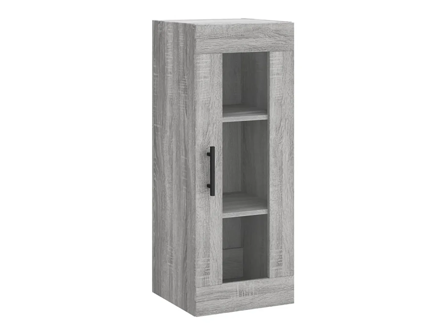 Aparador cómoda cómoda armario mueble organizador cocina salón salón alto Sonoma 34,5 x 34 x 180 cm madera contrachapada gris 02_0035351
