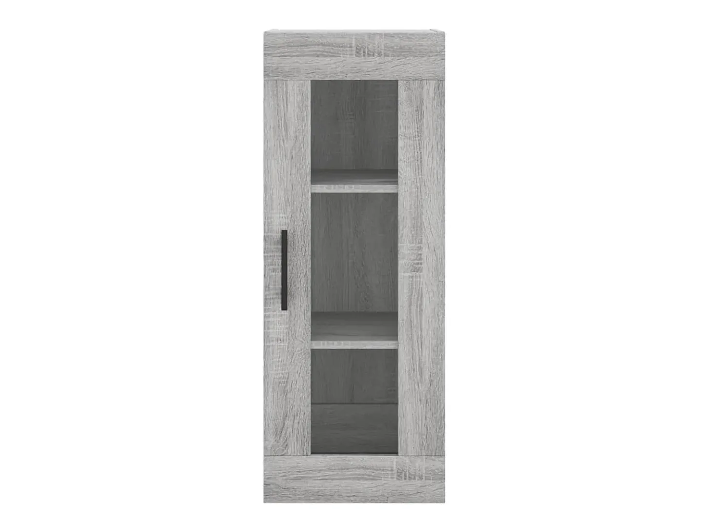 Aparador cómoda cómoda armario mueble organizador cocina salón salón alto Sonoma 34,5 x 34 x 180 cm madera contrachapada gris 02_0035351