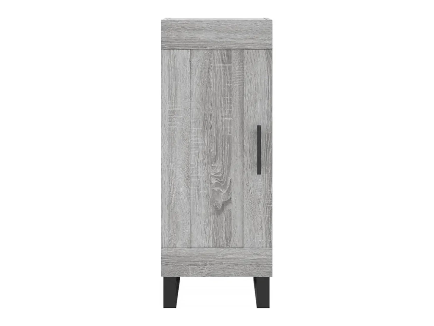 Aparador cómoda cómoda armario mueble organizador cocina salón salón alto Sonoma 34,5 x 34 x 180 cm madera contrachapada gris 02_0035351